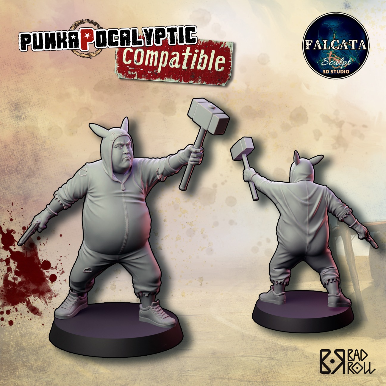 Punkosplayer Pikachungo – Machaca con maza (compatible) 2