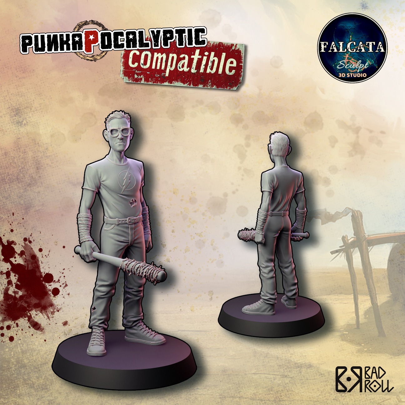 Punkosplayer Flush – Piltrafa con maza (compatible) 2