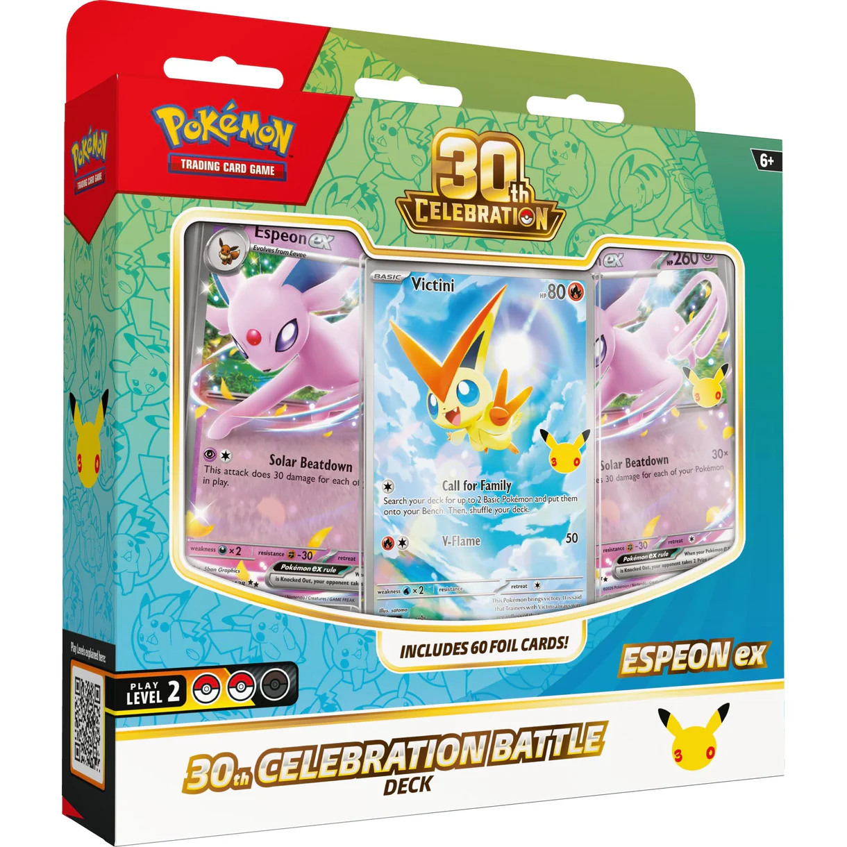 30th Celebration Espeon Battle Deck Celebraciones 30 Aniversario (RESERVA 100% ASEGURADA)