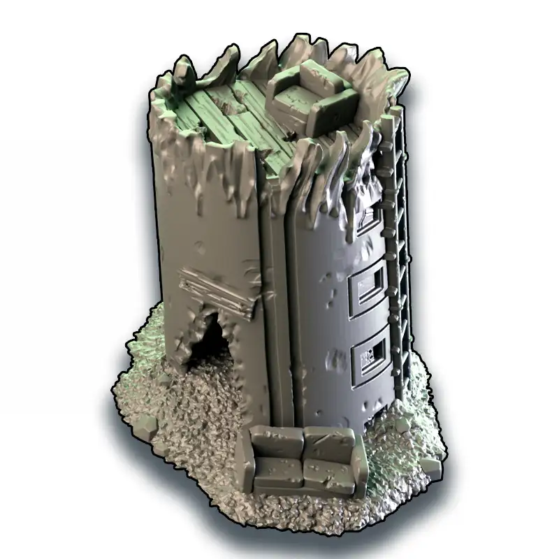 Torre de vigía del avión