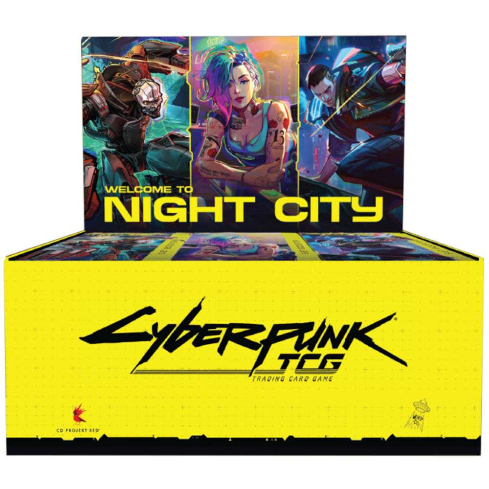 Cyberpunk TCG: Welcome to Night City (Beta) – Booster Box (36 sobres) (Inglés)