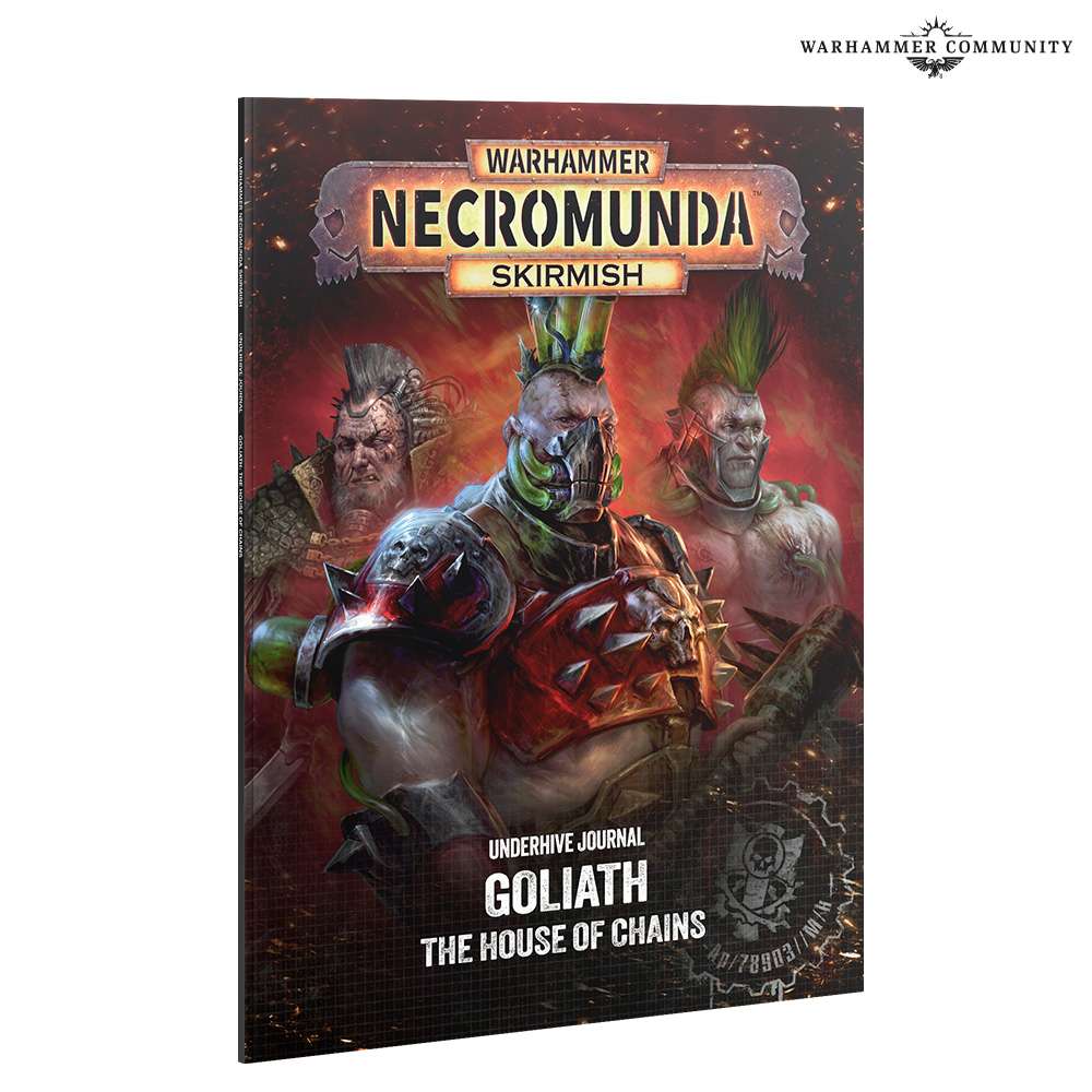 Portada del Underhive Journal de la Casa Goliath