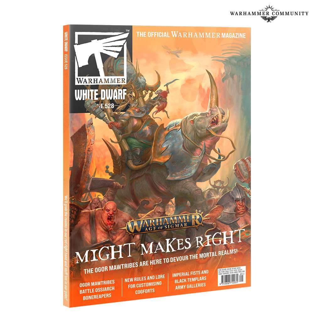 Portada del número 528 de la revista White Dwarf