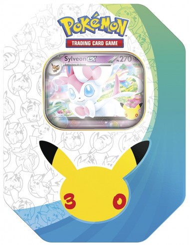 Pokémon TCG: Lata 30.º Aniversario – Sylveon ex (RESERVA 100% ASEGURADA)