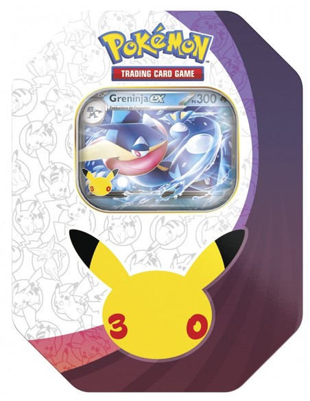 Pokémon TCG: Lata 30.º Aniversario – Greninja ex (RESERVA 100% ASEGURADA)