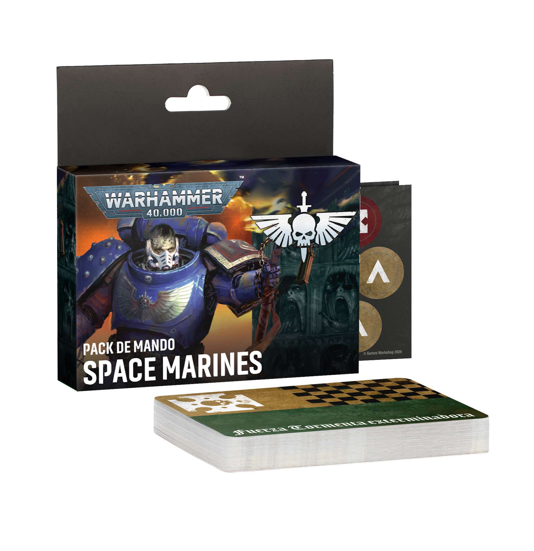 Pack de mando: Space Marines (Español)