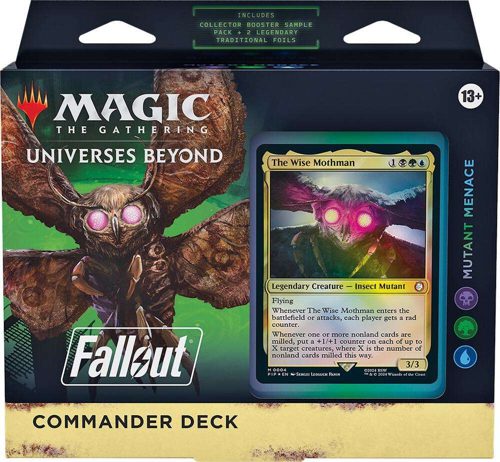 Mazo Commander Mutant Menace Fallout Inglés – Magic The Gathering