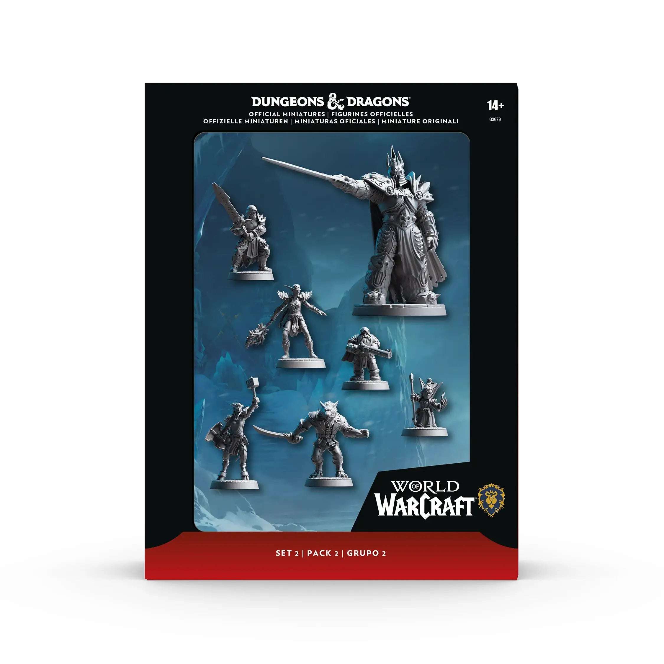 Minis World of Warcraft Set 2: Alianza (7 Miniaturas) – Dungeons & Dragons